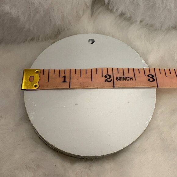 3" Round Sublimation Ornament Blanks, 24 PCS Christmas DIY Crafts (SKU: 227MI) - Picture 2 of 2